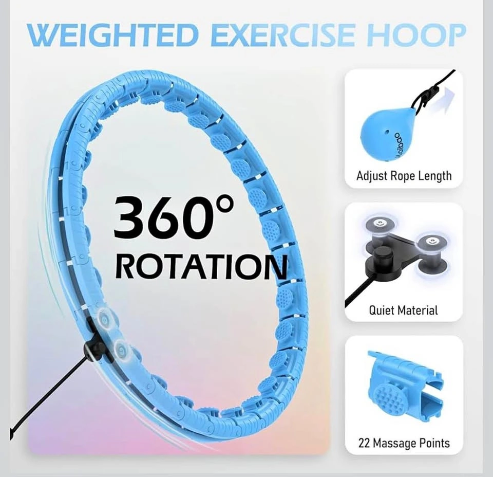 Weighted Hula Hoop Exerciser