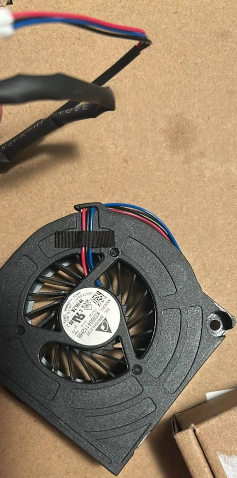 Replacement Cooling Fan KDB04112HB 12V 0.07A 3Pin - photo 3
