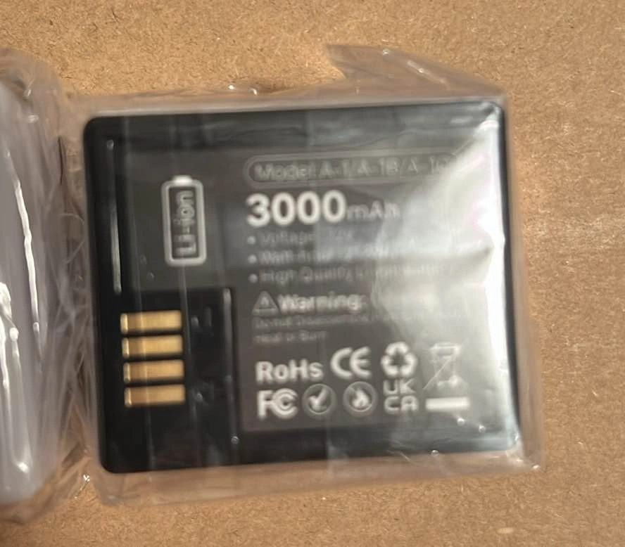 OHZHAO 2 Pack 3000 mAh Li-ion Batteries for Arlo Camera - photo 2