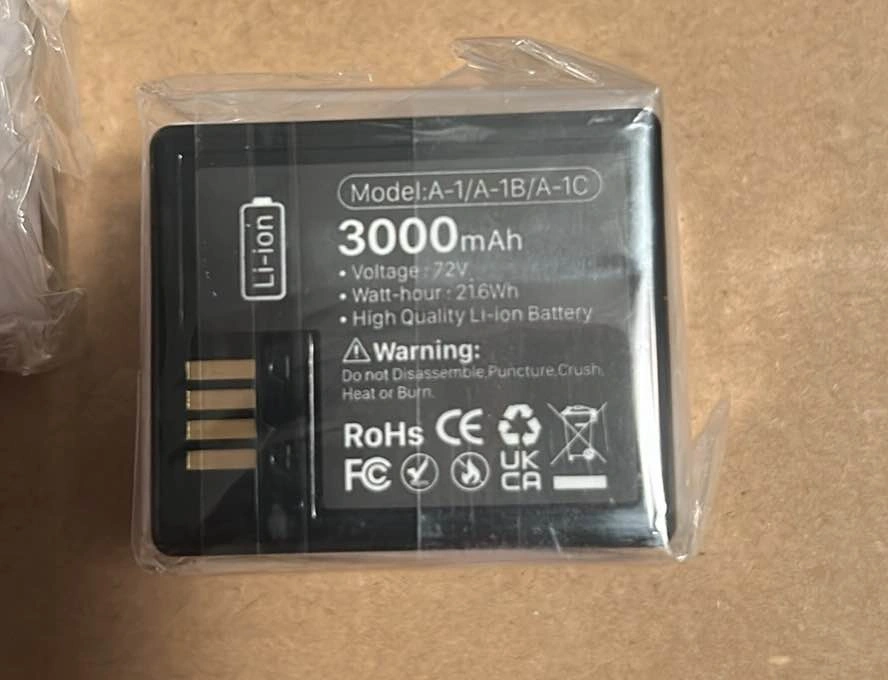 OHZHAO 2 Pack 3000 mAh Li-ion Batteries for Arlo Camera - photo 3
