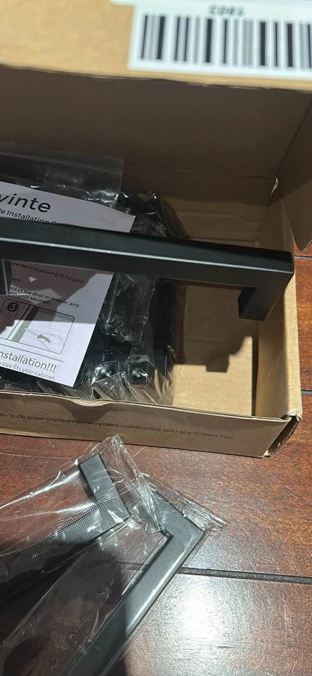 Ravinte Cabinet Hardware 14 Pack 4-1/2 Inch Square Handles Matte - photo 4