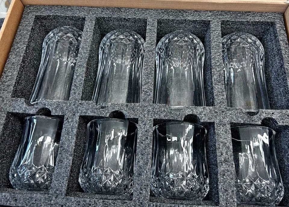 BRAND NEW!! Ruckae Drinking Glasses Set of 8