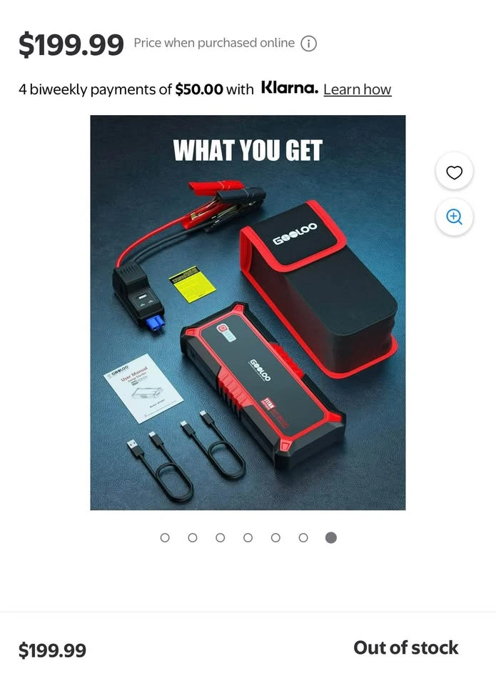 GOOLOO GP4000 Jump Starter - photo 5