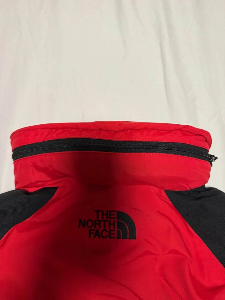 Vintage The North Face Steep Tech Red Grey Jacket - photo 3