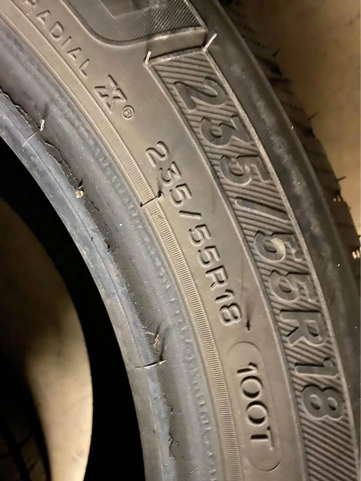 235/55/18 Michelin Defender LTX M&S Tire - Brand New Take Off - photo 4