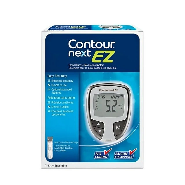 Glucose Monitor with 100 Test Strips