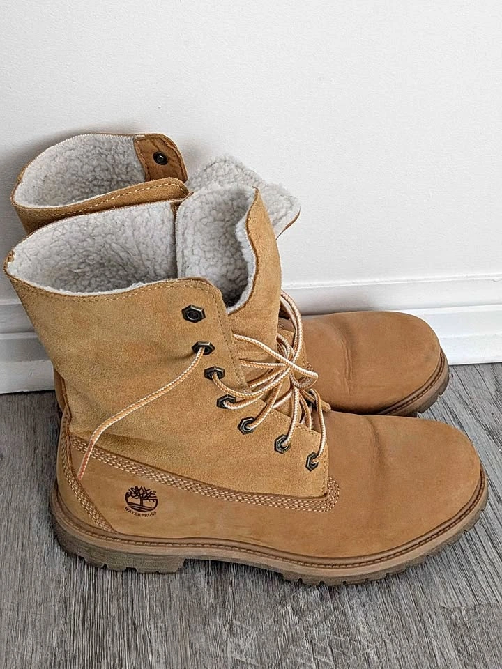 Timberland Teddy Fleece Fold Down Boots