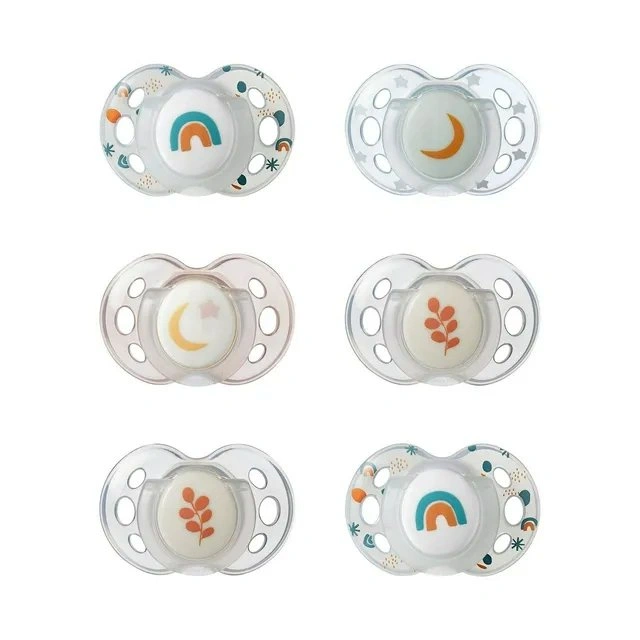 Tommee Tippee Glow Night Time Pacifiers (18-36m, 6 Count)