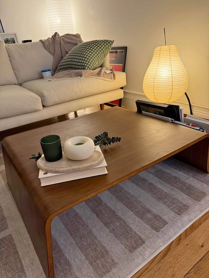 Japandi Coffee Table Walnut