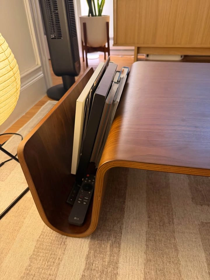 Japandi Coffee Table Walnut - photo 3