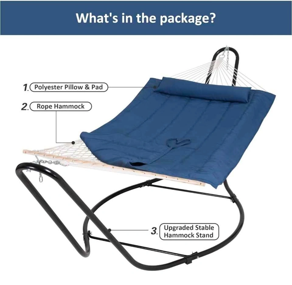 Hammock w/ heavy duty stand - photo 4