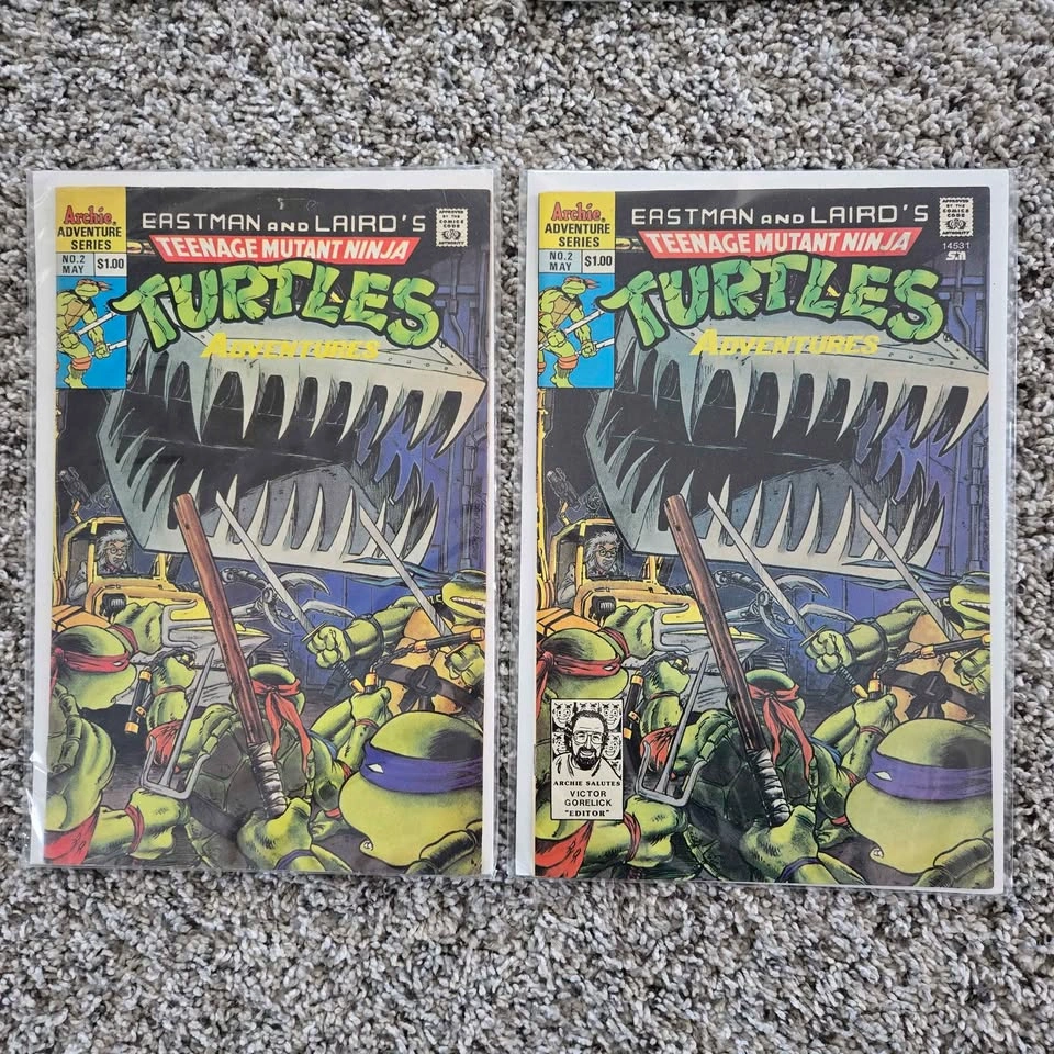7 Teenage Mutant Ninja Turtle Comic Books - Never Opened - photo 3