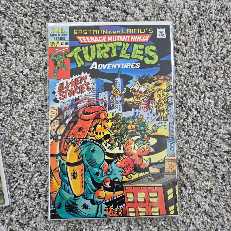 7 Teenage Mutant Ninja Turtle Comic Books - Never Opened - photo 4