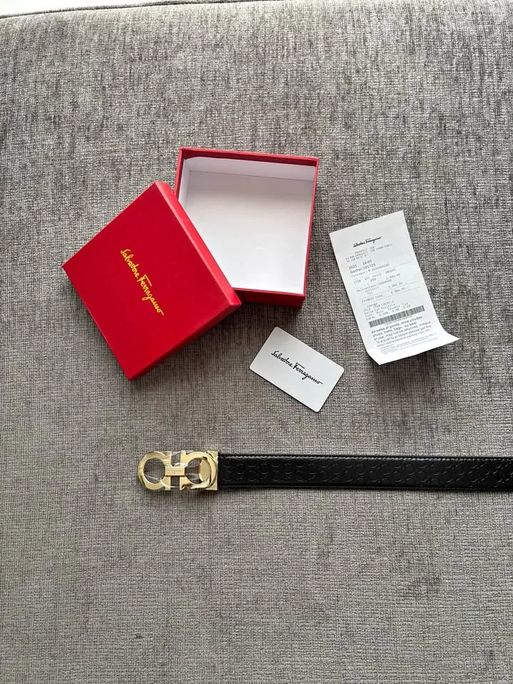 ($80) Mens Ferragamo Belt thumbnail