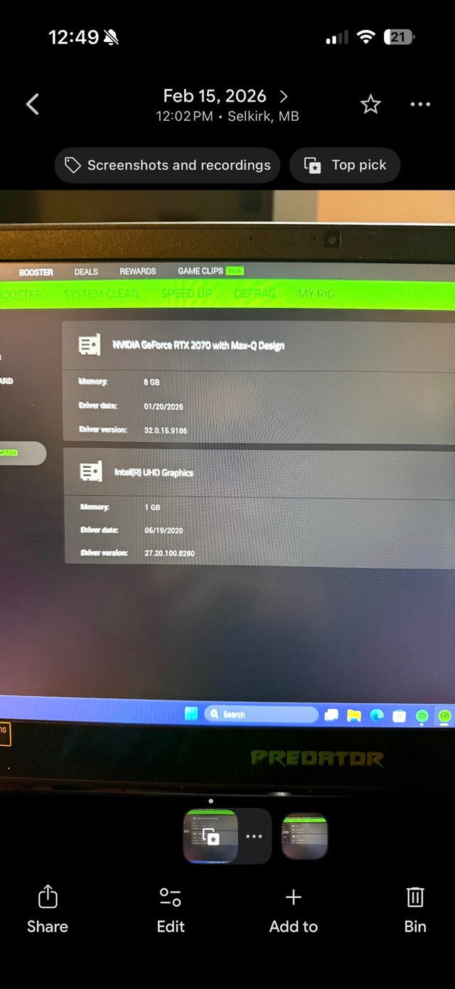 Acer Predator Helios 300 Gaming Laptop - photo 5