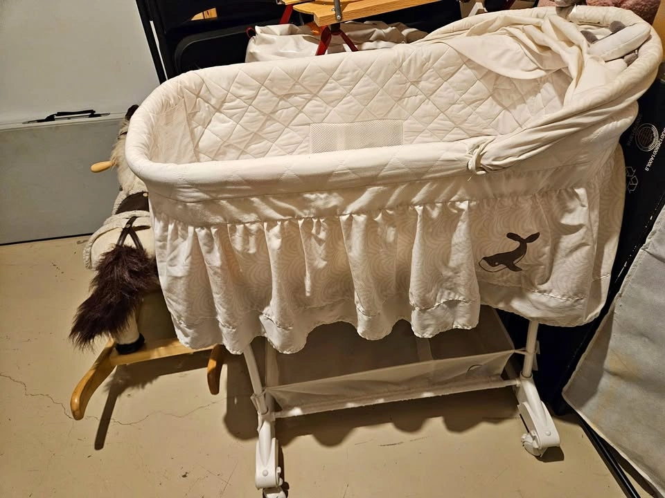 Beautiful White Bassinet