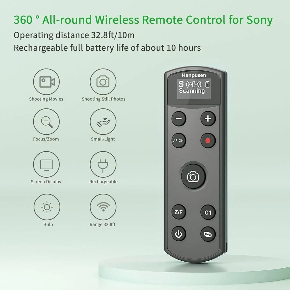 New! Sony Camera Rechargeable Wireless Shutter Release - photo 2