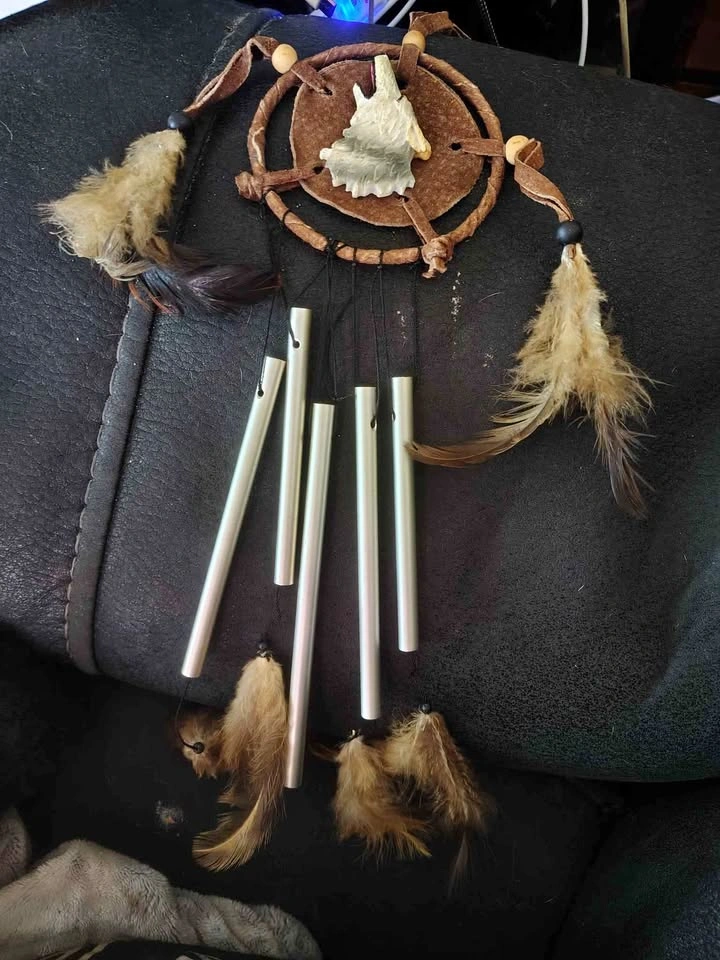NEW WOLF DREAM CATCHER