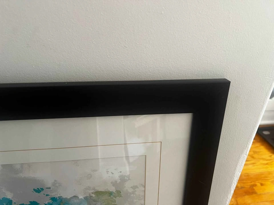 Framed artwork - world map - photo 3