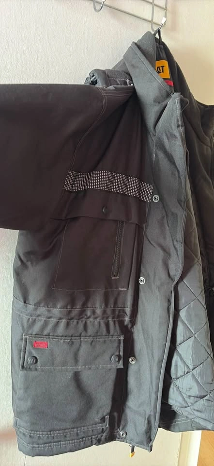 Large Caterpillar Heavy Insulated Parka Winter Jacket - photo 3