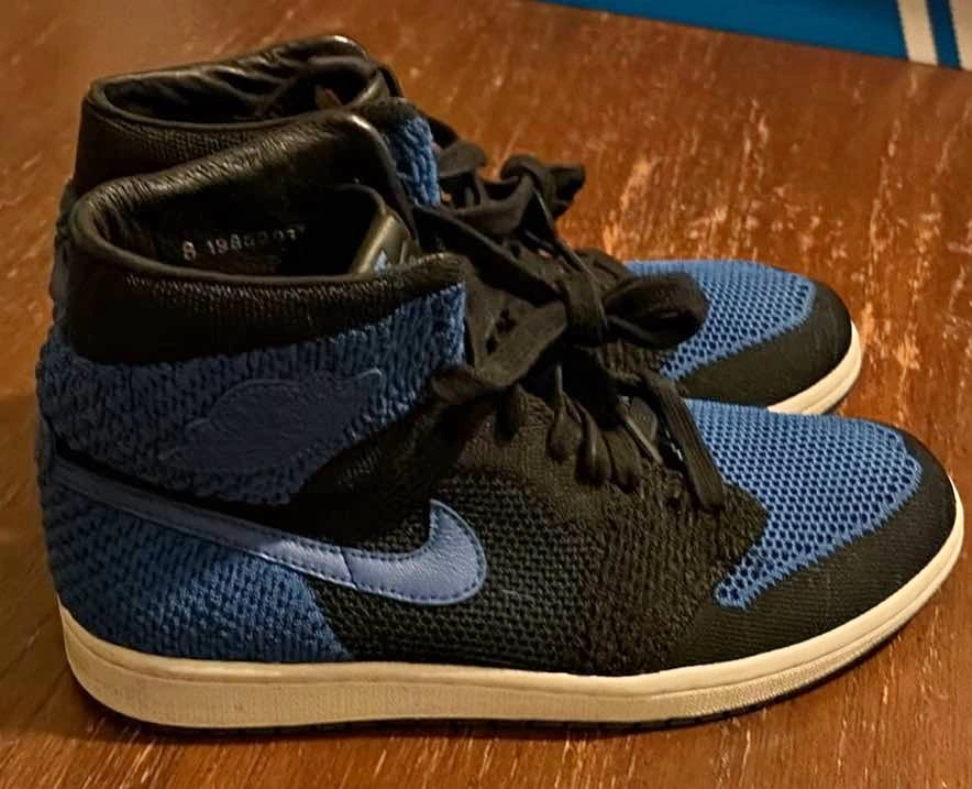 Jordan 1 Retro High Flyknit Royal – Size 8