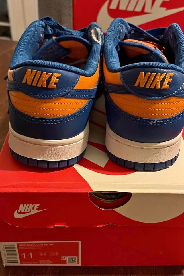Nike Dunk Low Retro Bright Ceramic Royal - Size 11