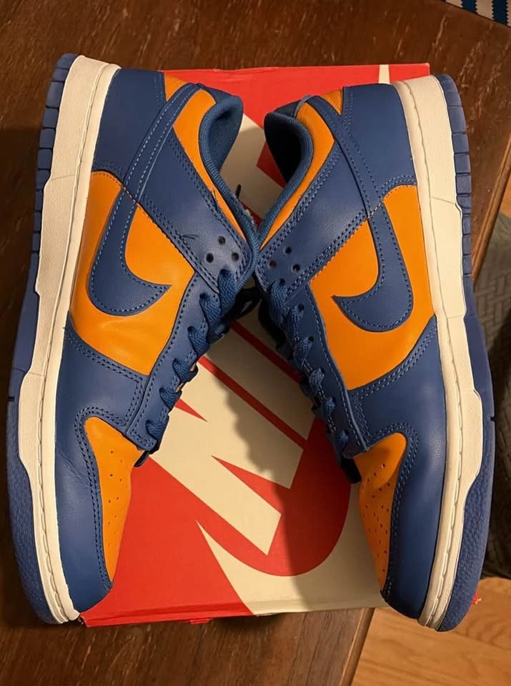 Nike Dunk Low Retro Bright Ceramic Royal - Size 11 - photo 4
