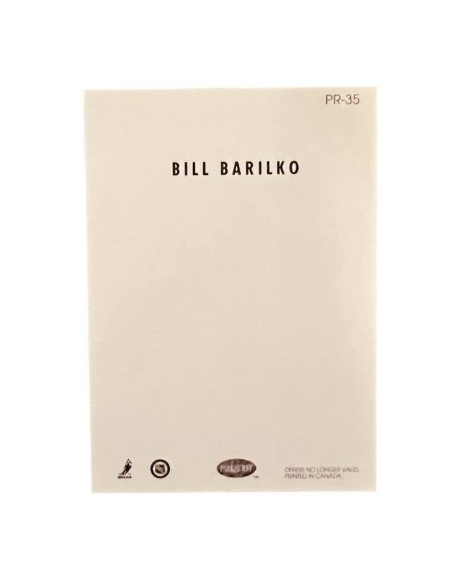 Bill Barilko 1951 Parkhurst Reprinted Card "The Winning Goal" - photo 2