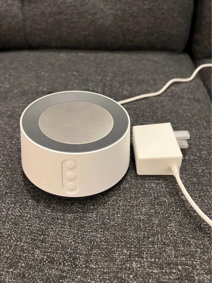 Letsfit White Noise Machine with LED Light