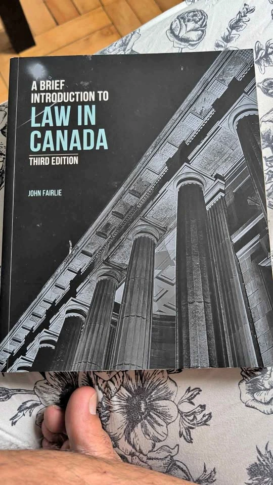 Brief Introduction to Law in Canada (3rd Ed.) - John Fairlie