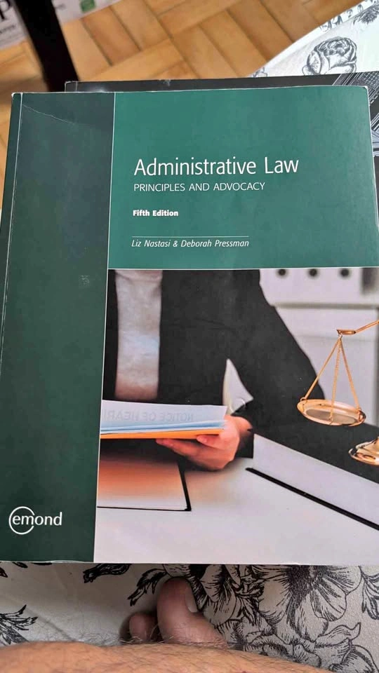 Administrative Law: Principles and Advocacy (5th Ed.)