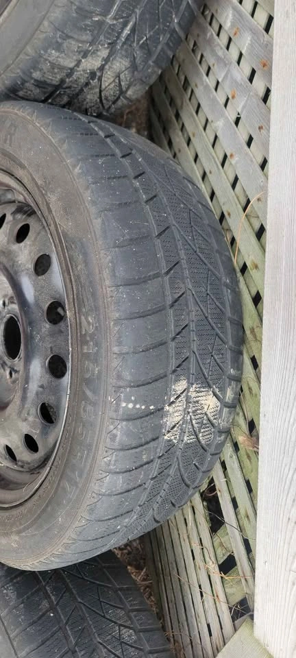17" Steel Rims with Winter Tires - photo 4