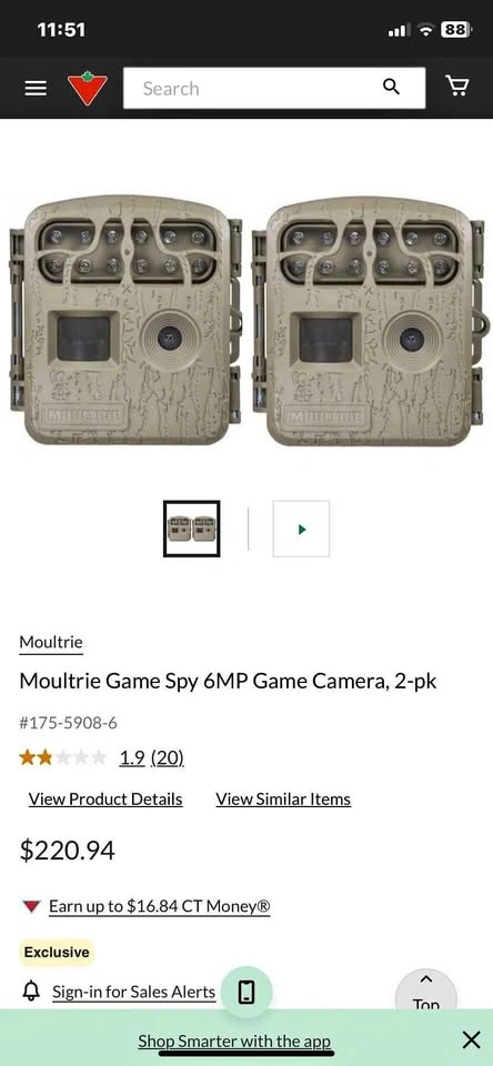 Moultrie Game Spy Motion Activated Game Cameras 6MP Value Pack
