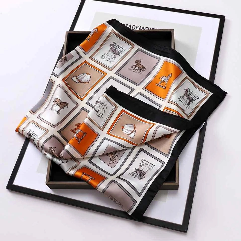 Brand NEW Square Satin Scarf 70x70cm for Spring/Summer
