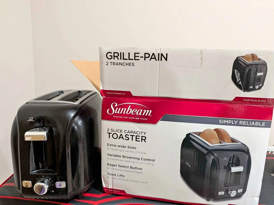 Sunbeam 2-Slice Toaster - Extra-Wide Slots + Original Box