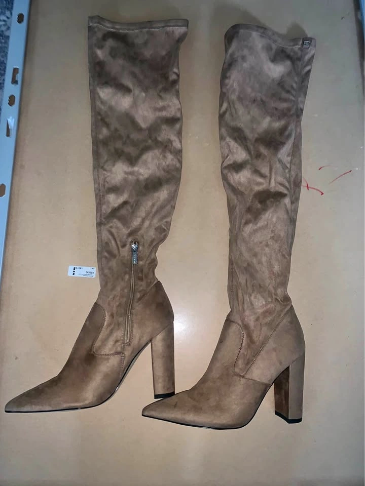 GUESS Over-The-Knee Suede Boots Size 8