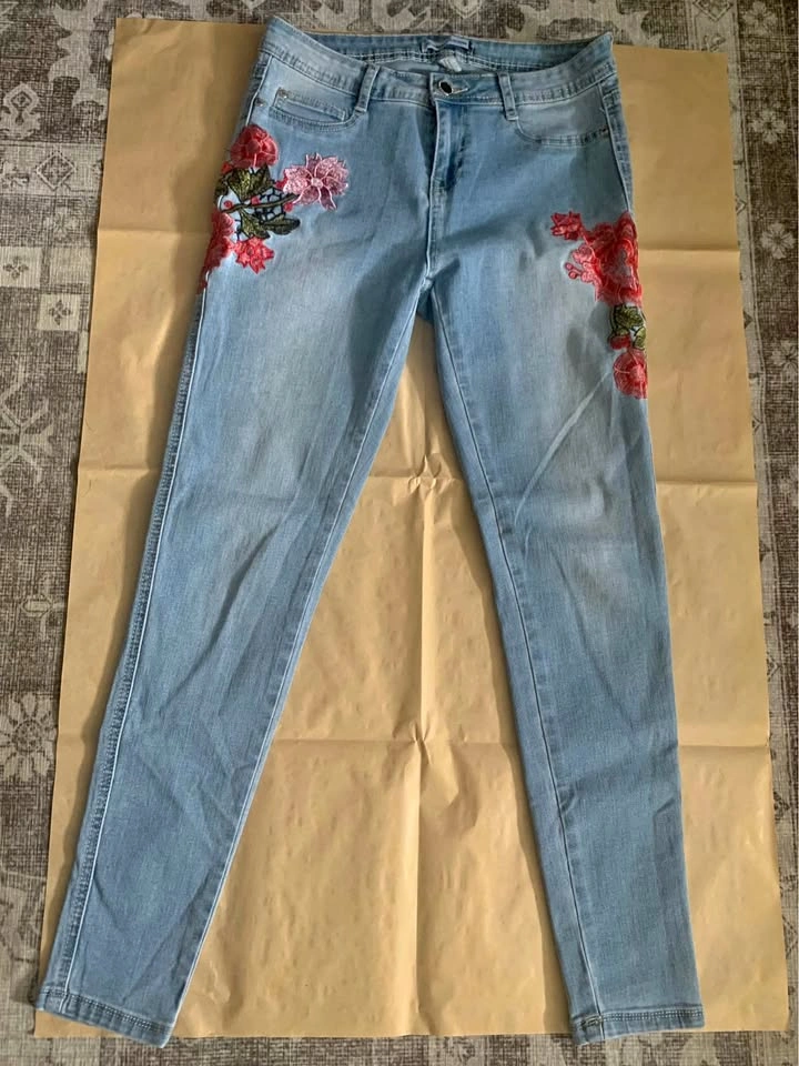 Ladies Revamped Denim Jeans