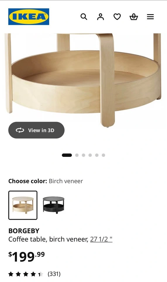 IKEA Coffee Table - photo 2