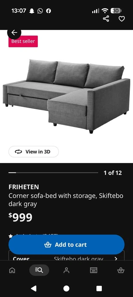 Amazing Sofa bed in excellent condition - photo 3
