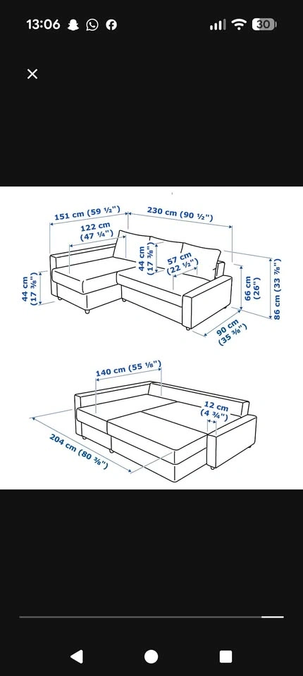 Amazing Sofa bed in excellent condition - photo 4