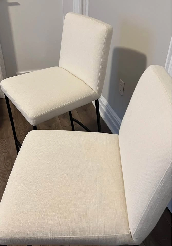 West Elm White Range Bar & Counter Stools - photo 5