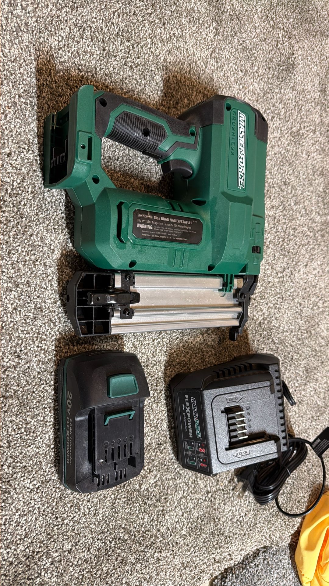 Masterforce Gauge Stapler And Brad Nailer - photo 3