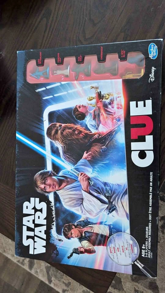 Star Wars Clue Board Game Hasbro Gaming