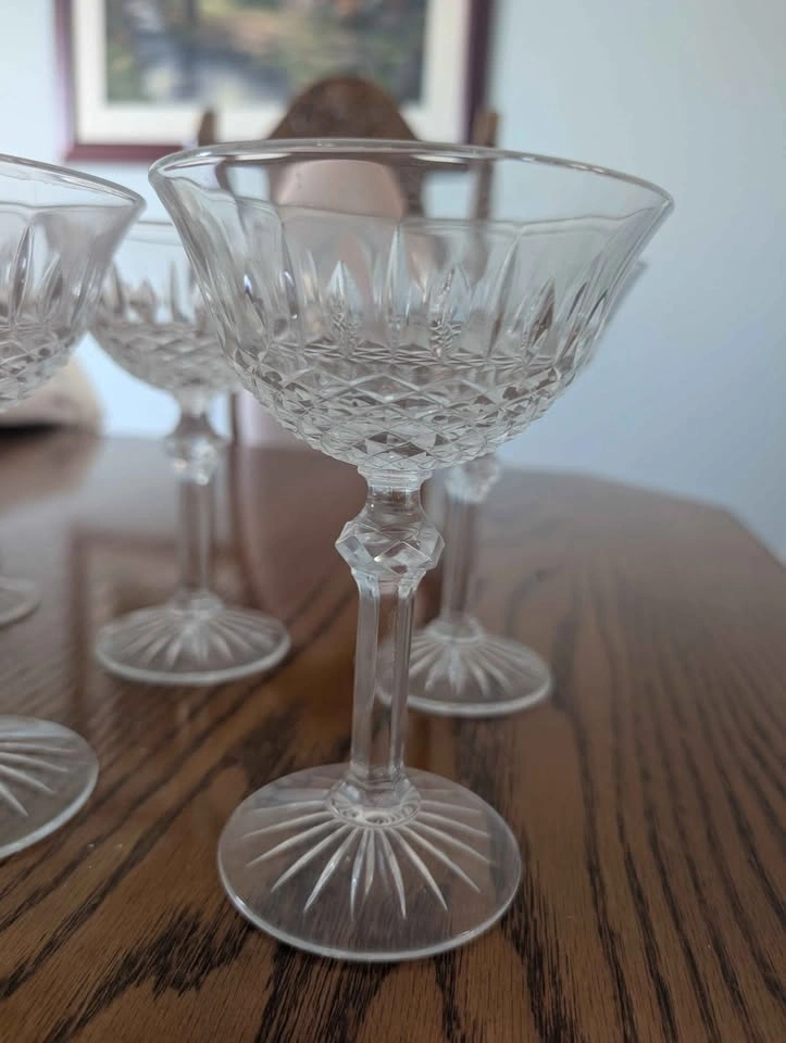 Set of 11 vintage style champagne coupes - photo 2