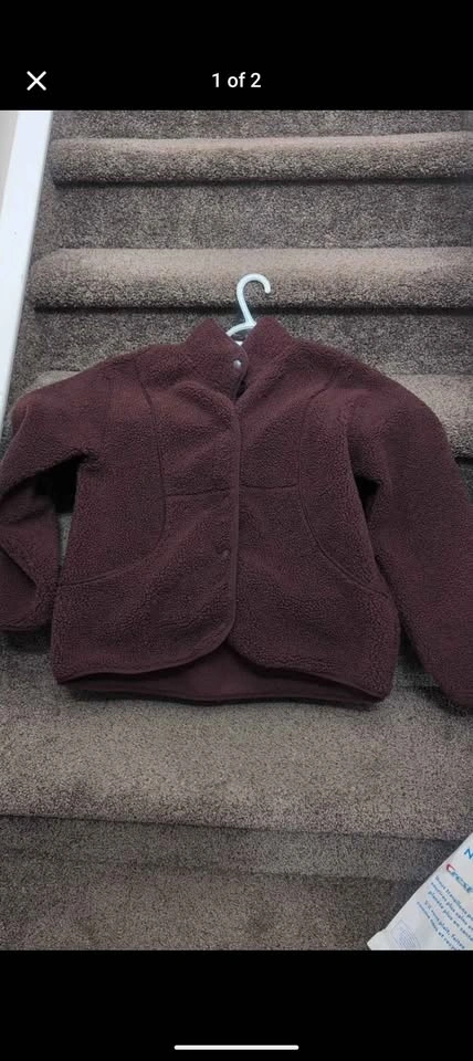Outdoor Supply Company Maroon Fleece Jacket XL - photo 2
