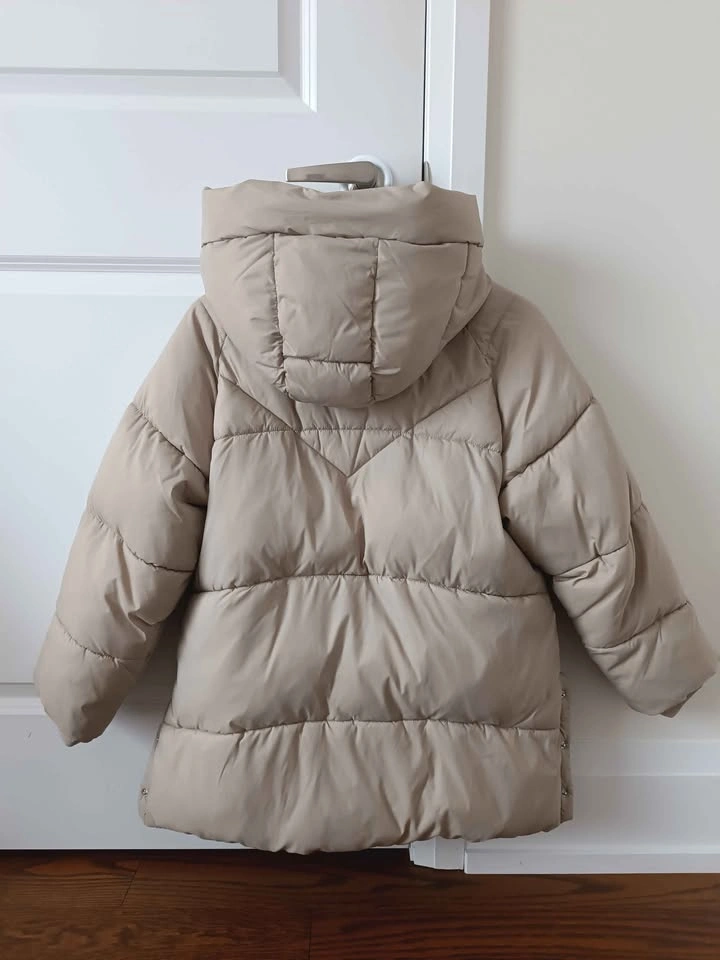 Beige Zara Girl Puffercoat - photo 2