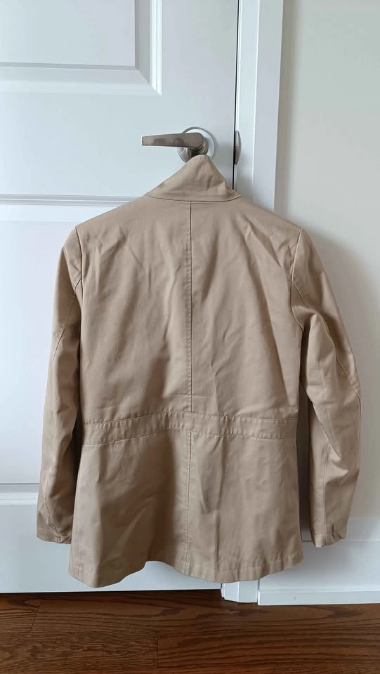 Small Women's Beige Trenchcoat - photo 4