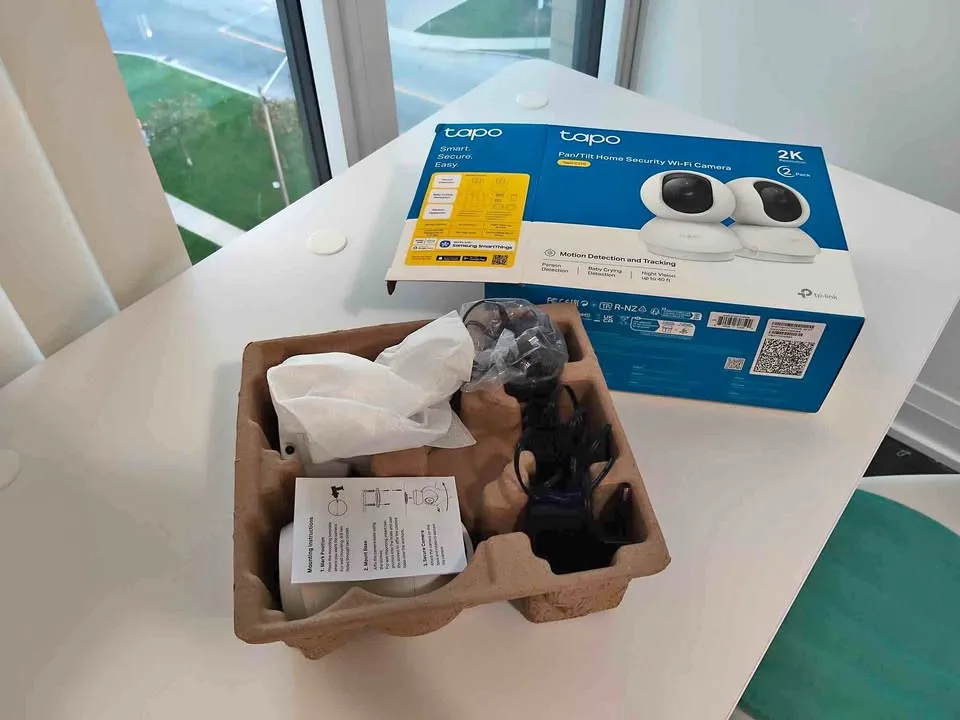 Tapo C210 2K Pan/Tilt Security Camera (2-Pack) thumbnail
