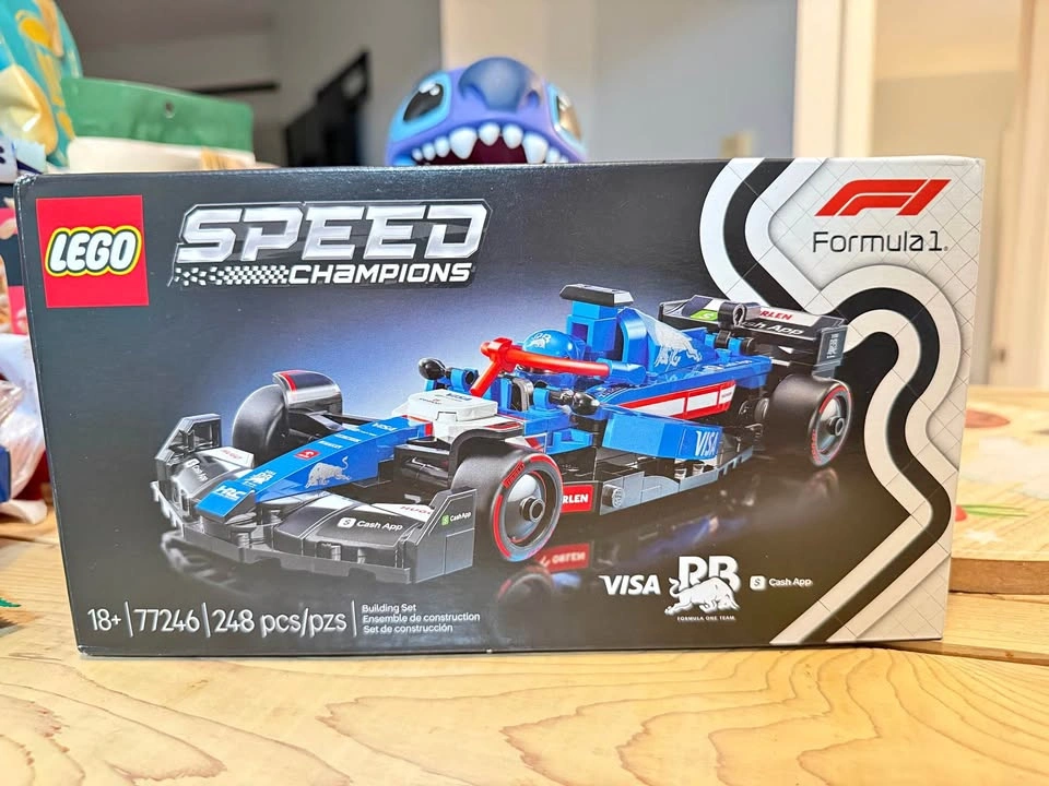 LEGO Speed Champions Visa Cash App RB F1 Race Car Model Kit