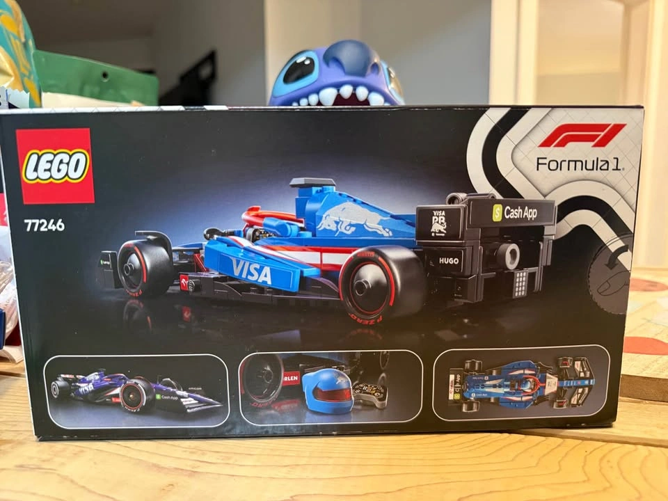 LEGO Speed Champions Visa Cash App RB F1 Race Car Model Kit - photo 2